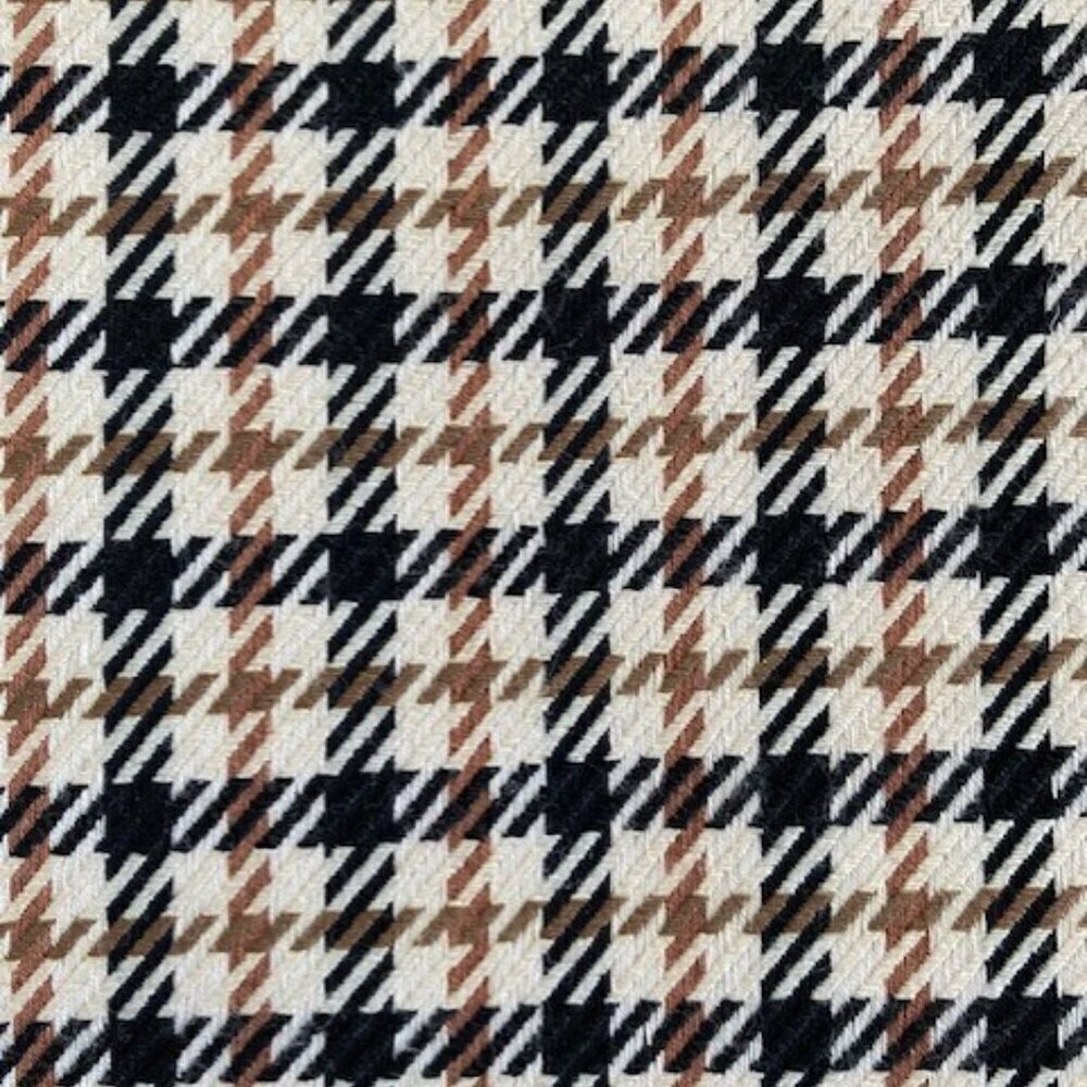 TOPSHOP Classic Tan & Black Houndstooth Suit Blazer Size 2 - Picture 15 of 15